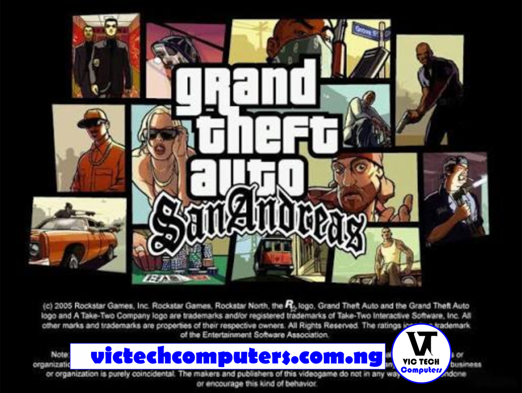 GTA SAN ANDREAS FOR PC